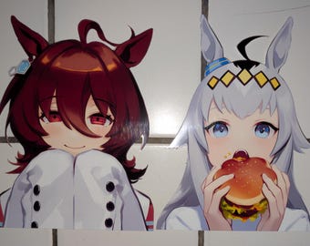 Umamusume Pretty Derby Car Decal: Waterproof Anime Stickers