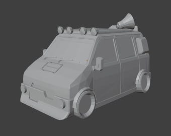 ZZZ Phaethon Business Car STL-Datei: Spielgenaues 3D-Modell