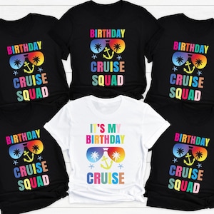It&#39;s My Birthday Cruise T-Shirt, Birthday Cruise Squad Shirts, Birthday Cruise 2025, Birthday Cruise Party Shirt, Family Cruise Birthday Tee