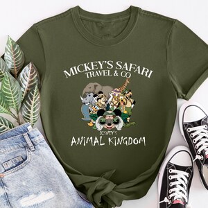Disney Mickey and Friends Animal Kingdom Shirts, Disney Safari Shirts, Animal Kingdom Family Shirt, Disneyworld Safari Shirt, Safari T-Shirt