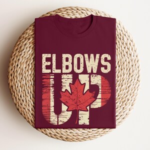 Elbows Up Canada T-Shirt, Never the 51st State, True North Strong and Free, Canadian Hockey, Proud Canadian Shirt, Canada Not for Sale Tee