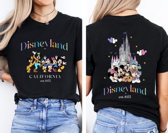Vintage Disneyland T-Shirt: Retro Anaheim Park Tee, Est. 1955