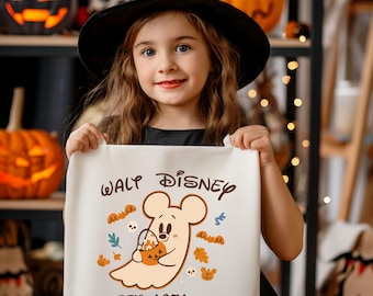 Mickey Mouse Cotton Canvas Tote Bag: Disneyland Travel Shoulder Bag