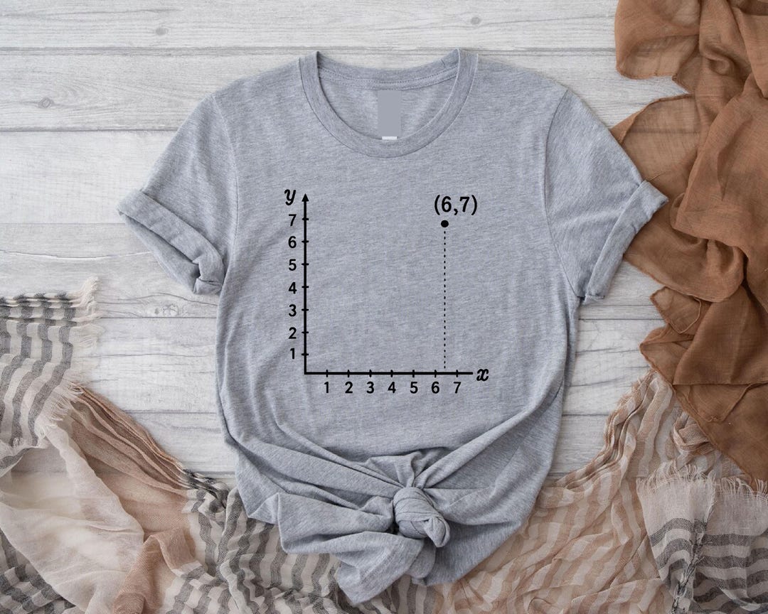 Coordinate Graph T-shirt: Funny Math Algebra Teacher Gift - Etsy