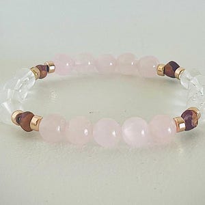 Walk in Love- forgiveness, love, balance. Made with gemstones, crystals, juniper, cedar berries, healing, bracelet, for Easter.