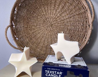 Dual-Sided Texas Shaped Candle | TexStar© Decorative Candle