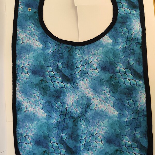 Adult Bib - Mermaid (Free UK Delivery)