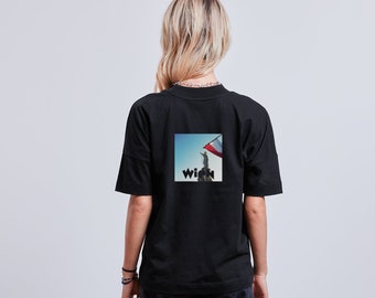 Vienna Athena Statue Photo Print Tee | Organic Cotton Unisex T-Shirt