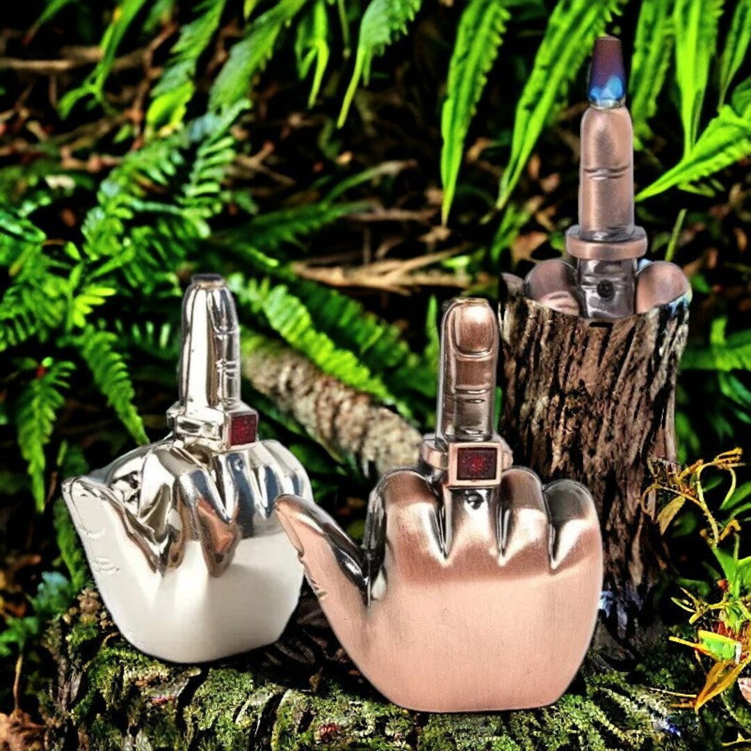 Funny Lighter Middle Finger Rude Lighter Lighter for Stoners Unique