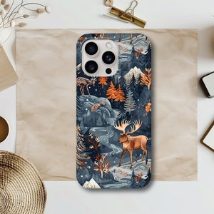 Custodia per telefono Moose and Mountains/custodia per telefono/custodia rigida
