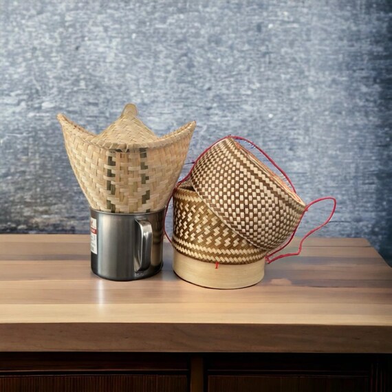 Buy Portable 6 inch Mini Steamer Set With Bamboo Basket and Stainless Steel Glass Free Bamboo Basket Container for Holding Sticky Rice Online in India Etsy
