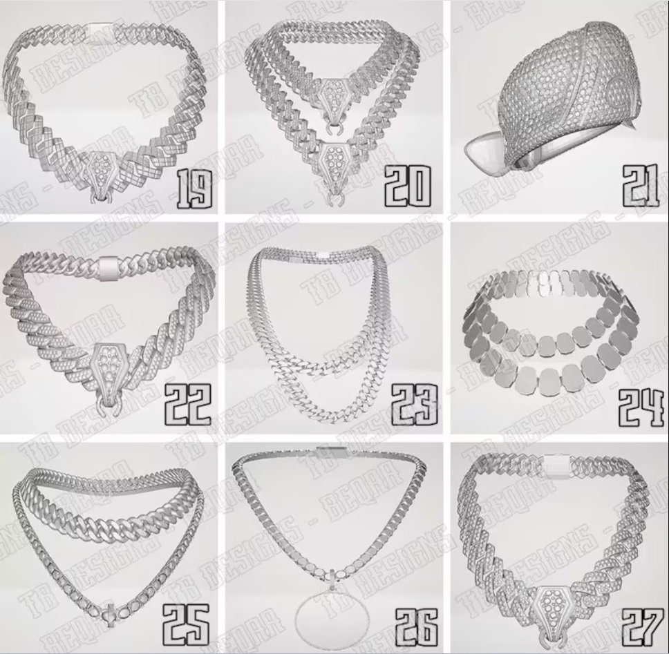 72 Fivem Chain Models | Blender Ready | Fivem Chain Templates - Etsy