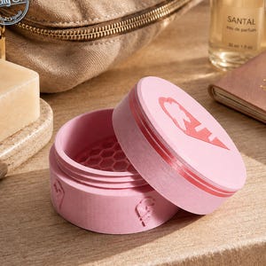 Personalisierte Seifenbox Reise, Festes Seifenetui zero waste, eco Geschenk, 3D Druck Frankreich