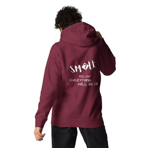 relax and smile Unisex Hoodie