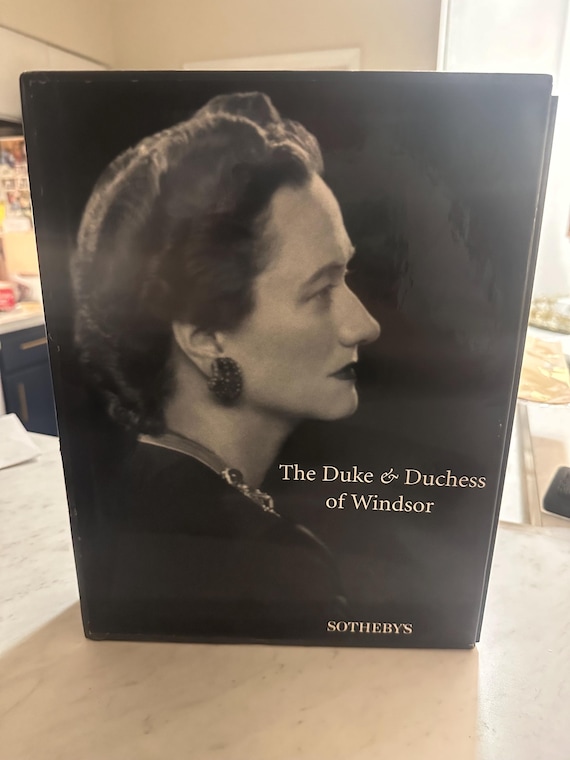Sothebys 1997, Duke and Duchess of Windsor Vintage Auction Book 