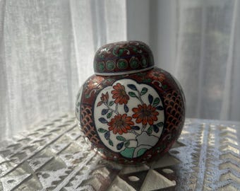 Pot de gingembre asiatique vintage