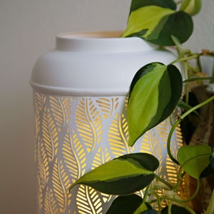 Tropical Leaf Lantern, Diffuser and Candle Holder, Home Decor