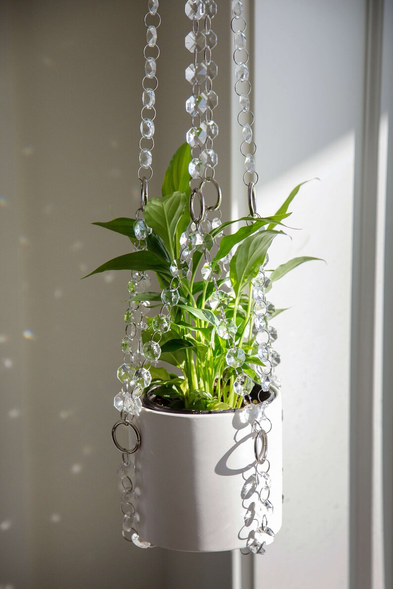 Suncatcher Plant Hanger Chandelier Etsy