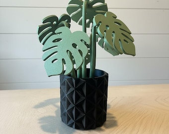 Monstera Coasters | Magnetic Leaf Plant Decor Set