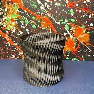 Unique Design Pencil Holder | Pencil Cup | 3D Printed | Desk Organizer | Office Decor | Geometric Design | Pen Holder | Minimalist Design