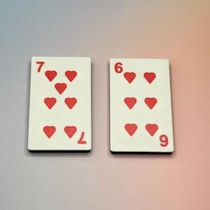 Customizable 67 Magnetic Playing Card Fidget Slider | ADHD Stress Relief Toy | Personalized Initials (Optional)