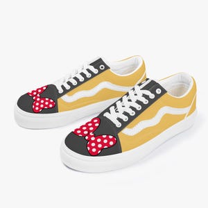 Yellow Minnie Mouse Shoes Adult - Etsy display picture 3