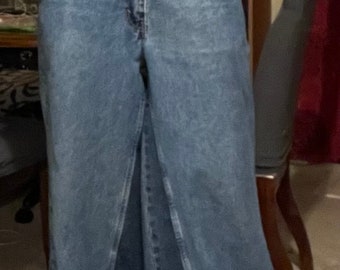 Vintage upcycled baggy jeans