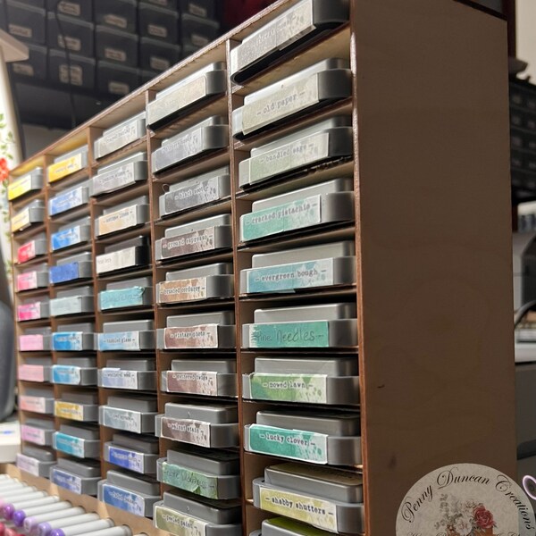 Rubber Stamp Storage Etsy