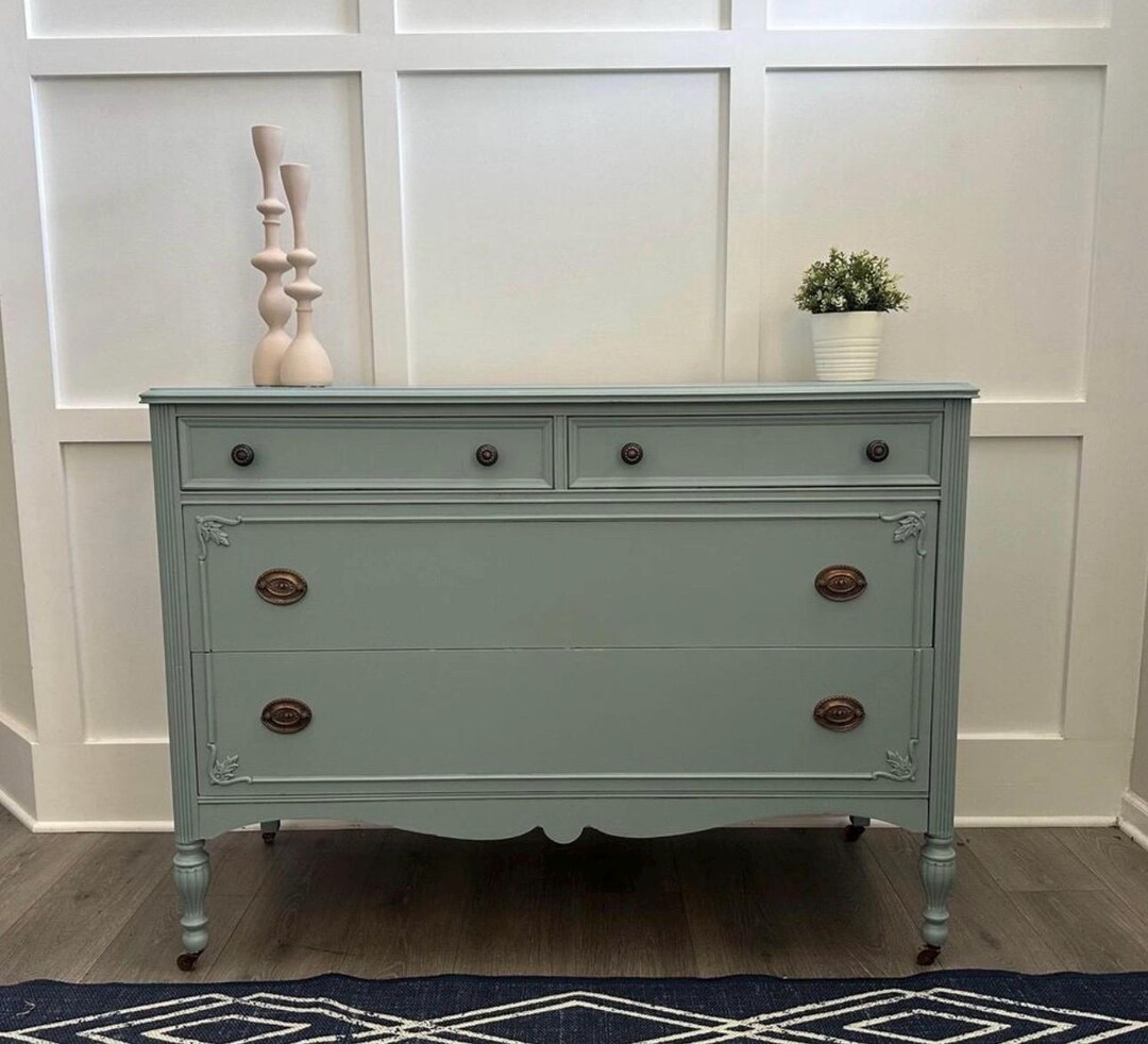 SOLD!! Not Available. Refinished Antique Dresser - Etsy