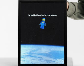Space Man, kunstafdruk [digitale download]