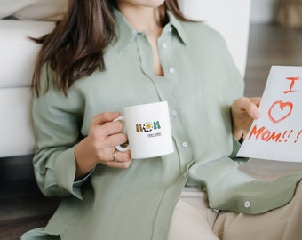 Kaffeebecher für Mama, Muttertagsgeschenk, Geschenk für sie, Kaffeebecher für Frau, Geschenk für Mama.