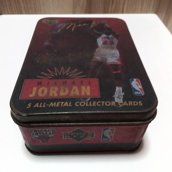 michael jordan all metal collector cards