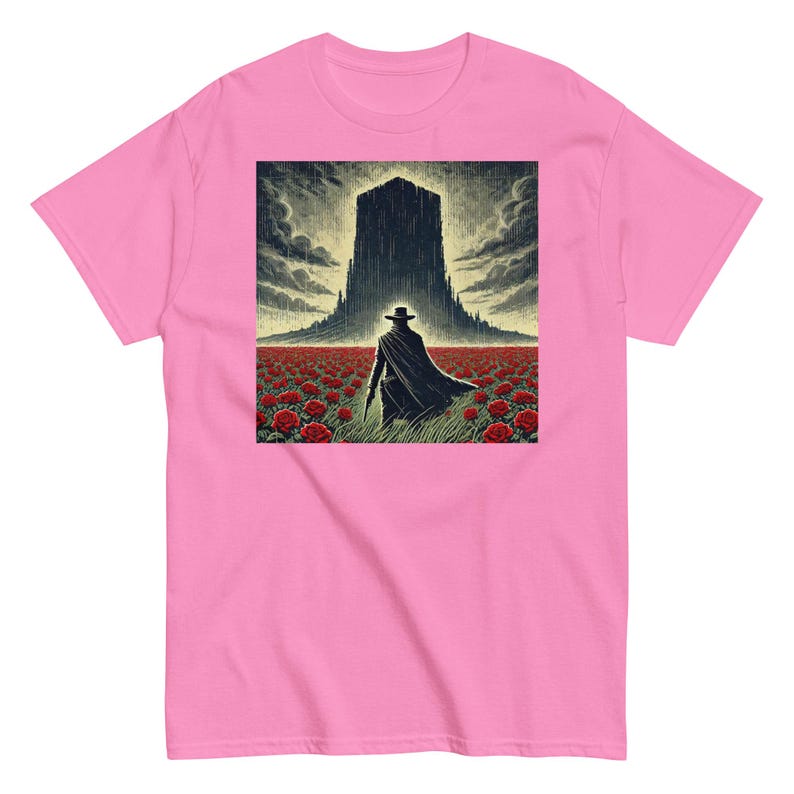 Dark Tower T-shirt, Gunslinger Tee, Tribute to King's Dark Tower Books, Gift for Book Lover