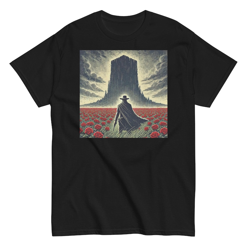 Dark Tower T-shirt, Gunslinger Tee, Tribute to King's Dark Tower Books, Gift for Book Lover