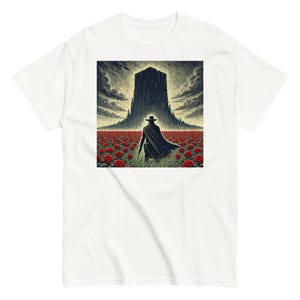 Dark Tower T-shirt, Gunslinger Tee, Tribute to King's Dark Tower Books, Gift for Book Lover