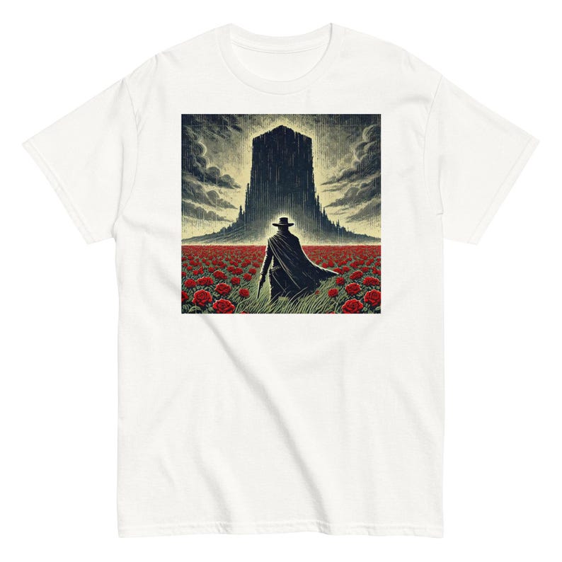 Dark Tower T-shirt, Gunslinger Tee, Tribute to King's Dark Tower Books, Gift for Book Lover