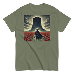 Dark Tower T-shirt, Gunslinger Tee, Tribute to King's Dark Tower Books, Gift for Book Lover