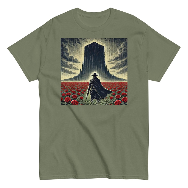 Dark Tower T-shirt, Gunslinger Tee, Tribute to King's Dark Tower Books, Gift for Book Lover