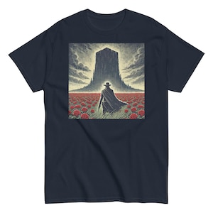 Dark Tower T-shirt, Gunslinger Tee, Tribute to King's Dark Tower Books, Gift for Book Lover