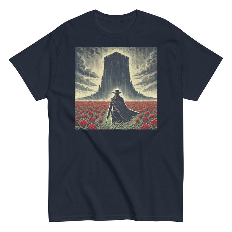 Dark Tower T-shirt, Gunslinger Tee, Tribute to King's Dark Tower Books, Gift for Book Lover