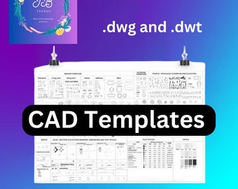 AutoCAD All In One Templates Package - Interior Architect Designs