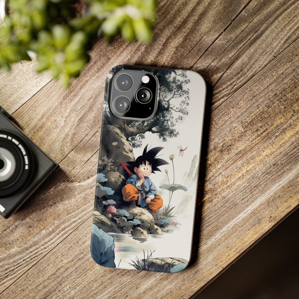 Iphone Case - Goku Phone Case, DBZ Phone Case, Dragon Goku Ball, Anime Phone Case, DBZ Anime Gift | For Iphone X, 11, 12, 13, 14,15,Pro&Max