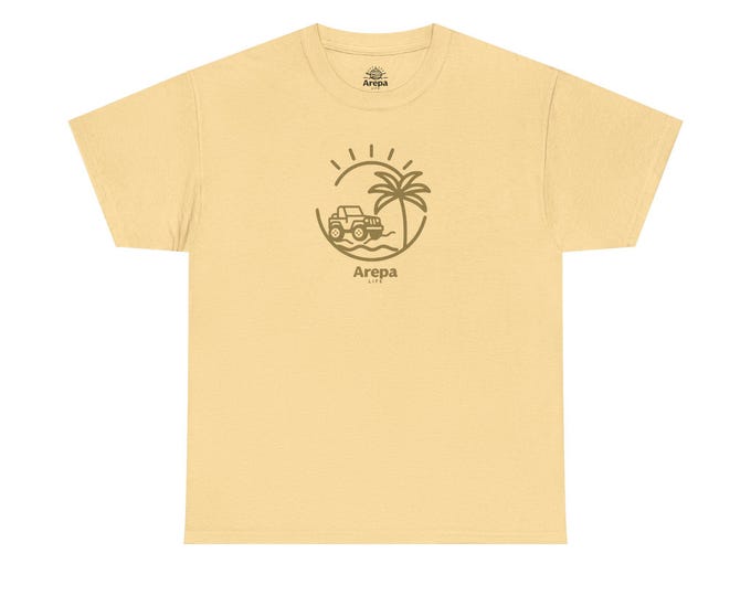 Tropical Tee, Unisex Summer Shirt, Vacation Clothing, Cotton T-Shirt, Gift for Food Lovers, Beachwear