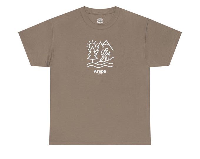 Adventure T-Shirt, Unisex Heavy Cotton Tee, Outdoor Apparel, Nature Lover Shirt, Camping Gear, Travel Clothing
