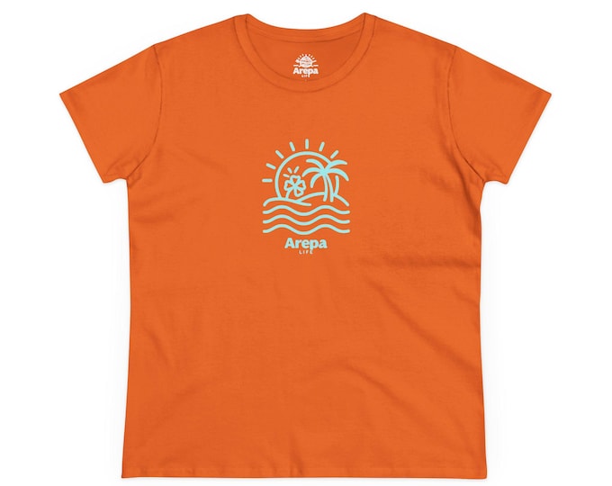 Women's Tropical Vibe Tee - Perfect for Summer, Beach Days, Vacation Wear, Gift for Her, Casual Comfort
