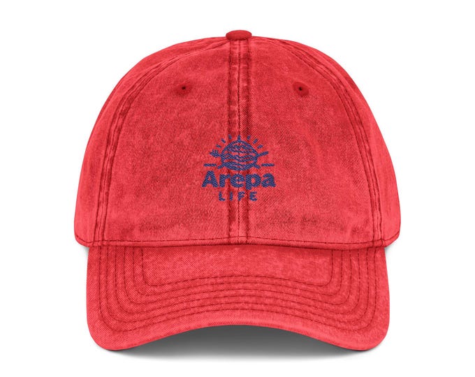 Vintage Tree Logo Cap | Embroidered Washed Baseball Hat