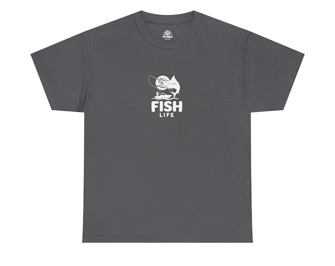 Fishing Life Tee | Fishing Rod Illustration