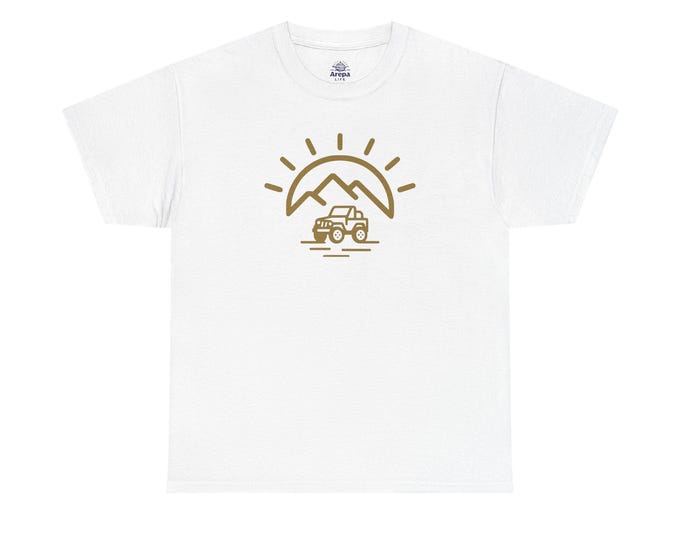 Avila Mountain Sunrise Jeep Tee | Adventure Off-Road Shirt