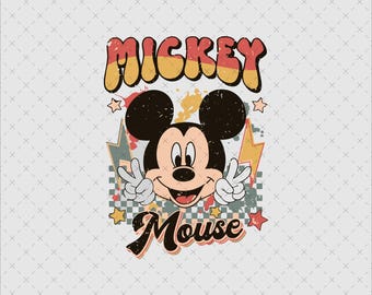 Vacaciones familiares de Mickey Mouse SVG, PNG (archivo digital)