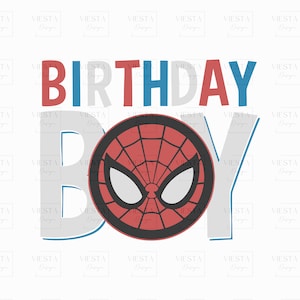 Svg d'anniversaire de garçon, Png d'anniversaire de garçon, clipart d'anniversaire, autocollant d'anniversaire de garçon, cadeau Svg d'anniversaire, téléchargement numérique d'anniversaire